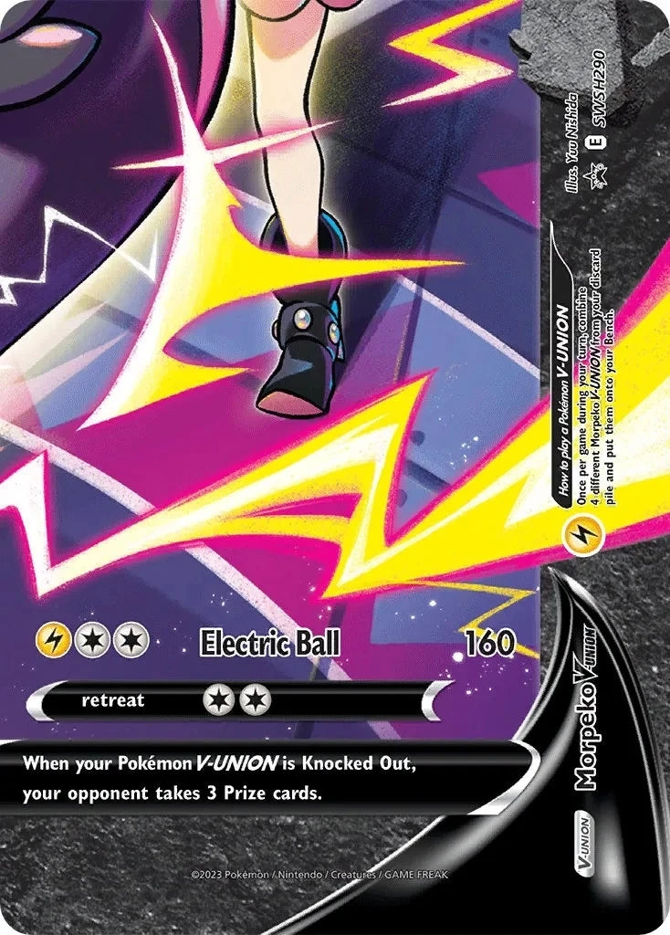 Sword & Shield Promo SWSH290 Morpeko V-UNION