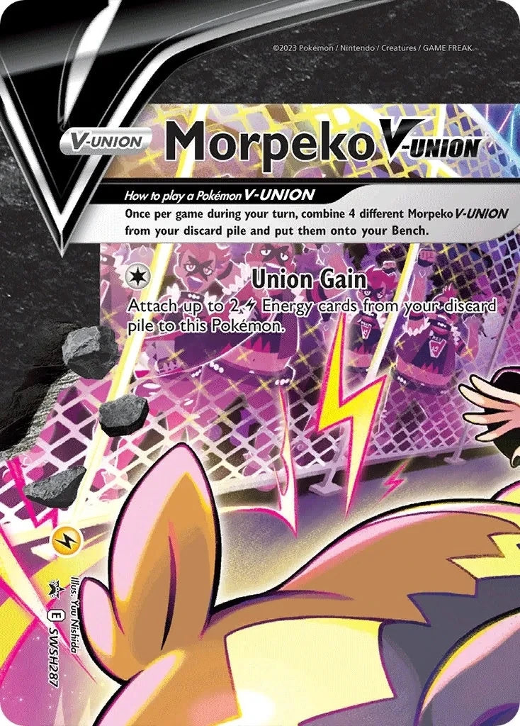 Sword & Shield Promo SWSH287 Morpeko V-UNION